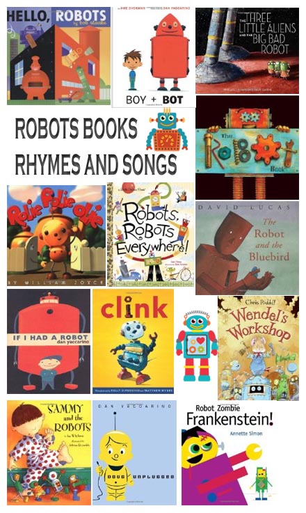 Robot Rhymes, Songs, and Books | KidsSoup