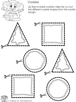 Preschool Scissor Skills Activities and Worksheets | KidsSoup