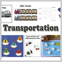 Preschool, Kindergarten, Ships Activities and Crafts