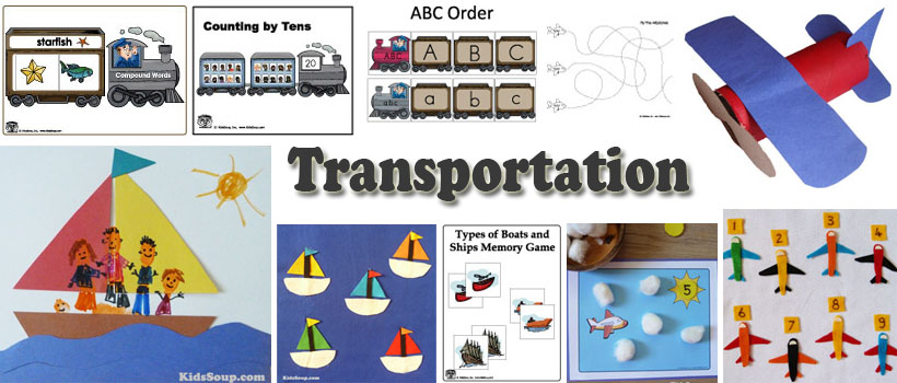 Science Activities For Preschoolers About Transportation 