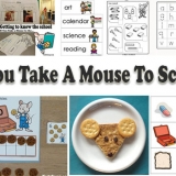 If mouse to school preschool and kindergarten activities and crafts