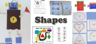 Preschool and Kindergarten Shapes Activities, Lessons, Crafts