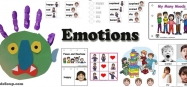 Emotions and Feelings preschool and kindergarten activities and crafts