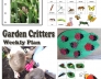 Garden Critters Preschool weekly plan and activities